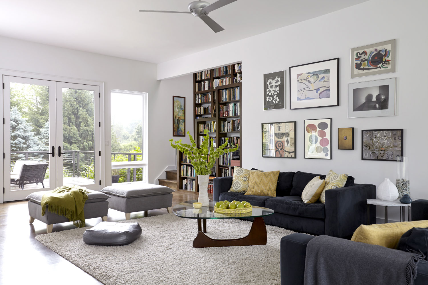 Fresh Contemporary Family Room
