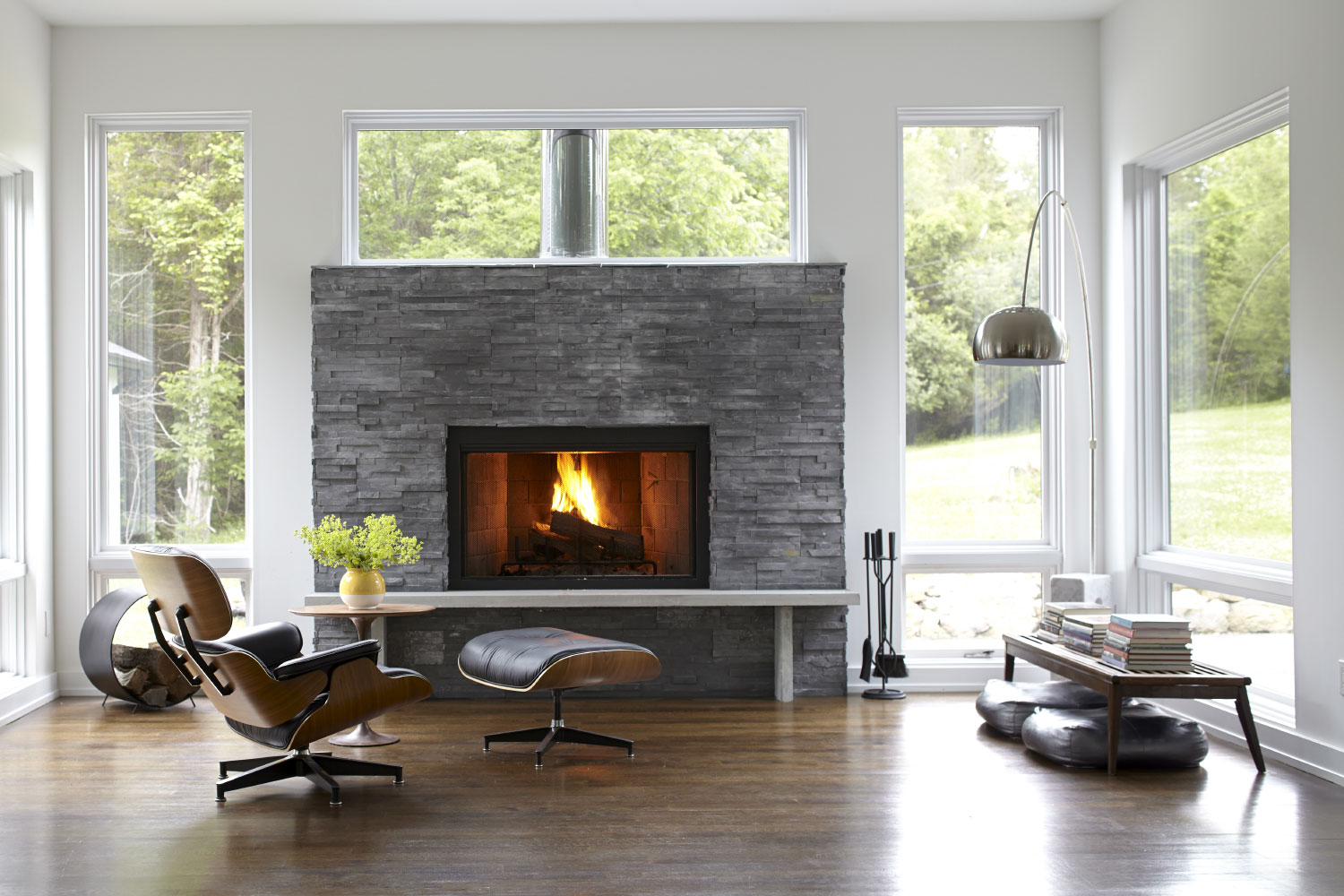 Fresh Contemporary Fireplace