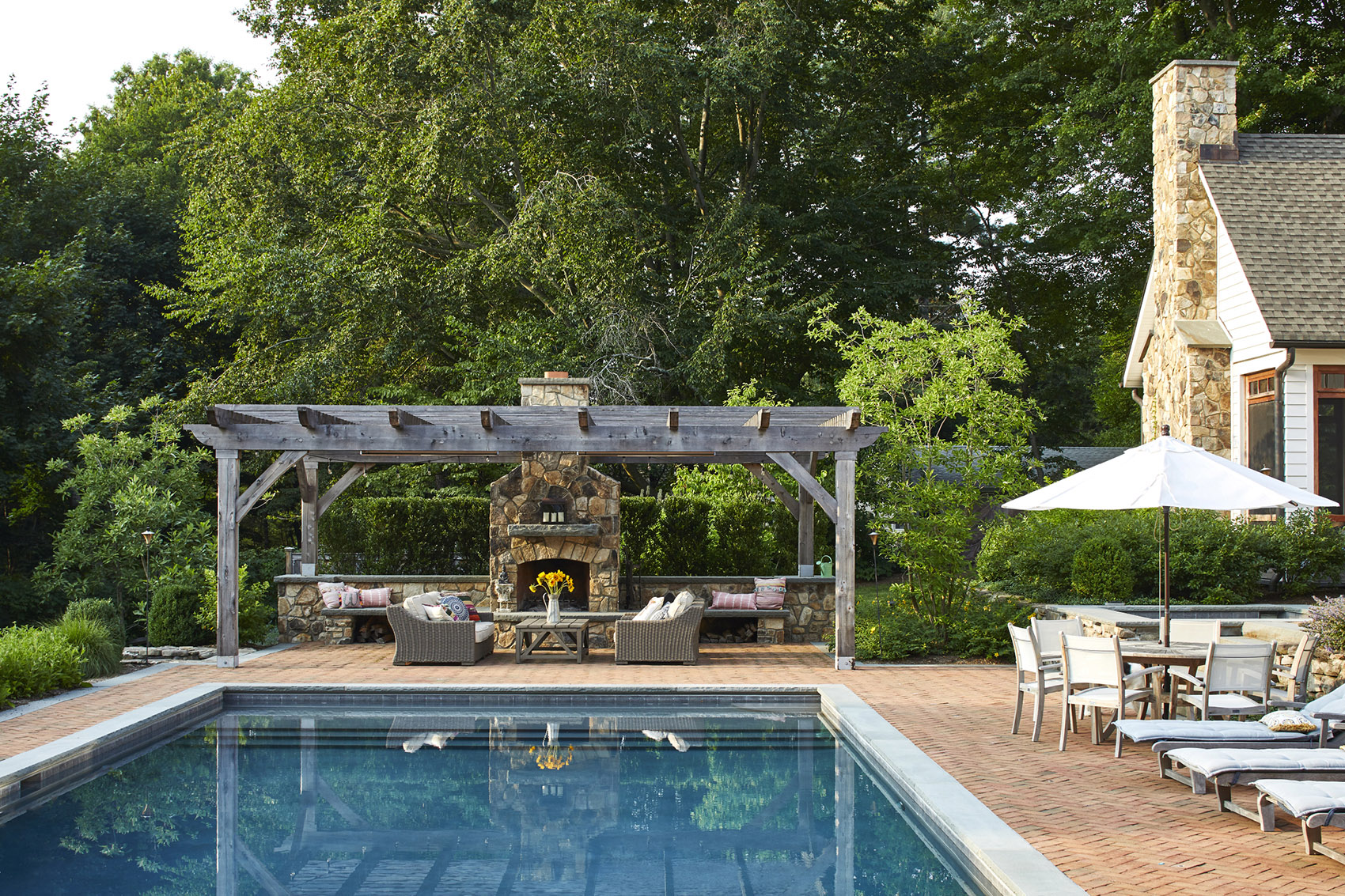 Not So Modern Farmhouse Pool