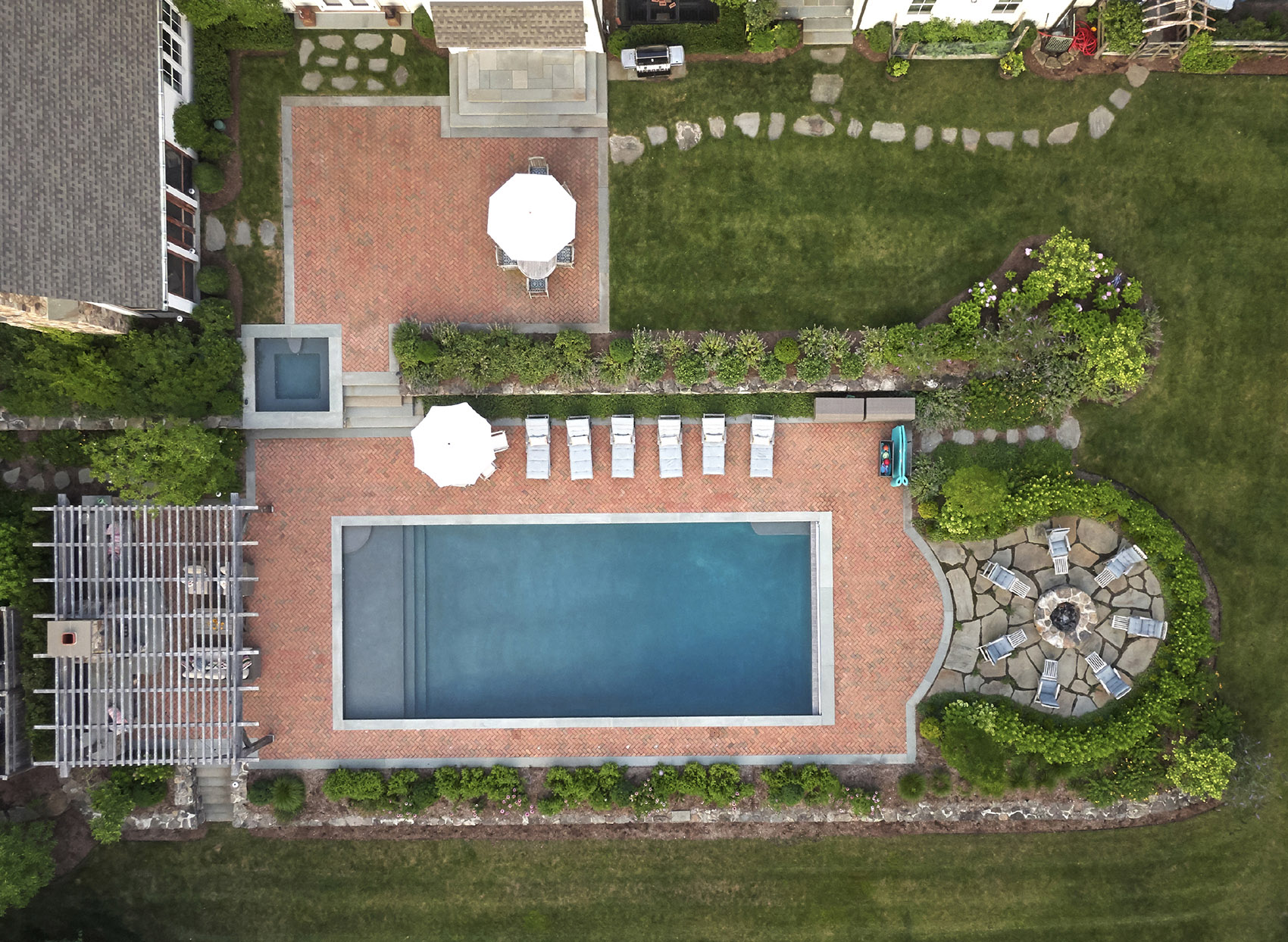 Not So Modern Farmhouse Pool