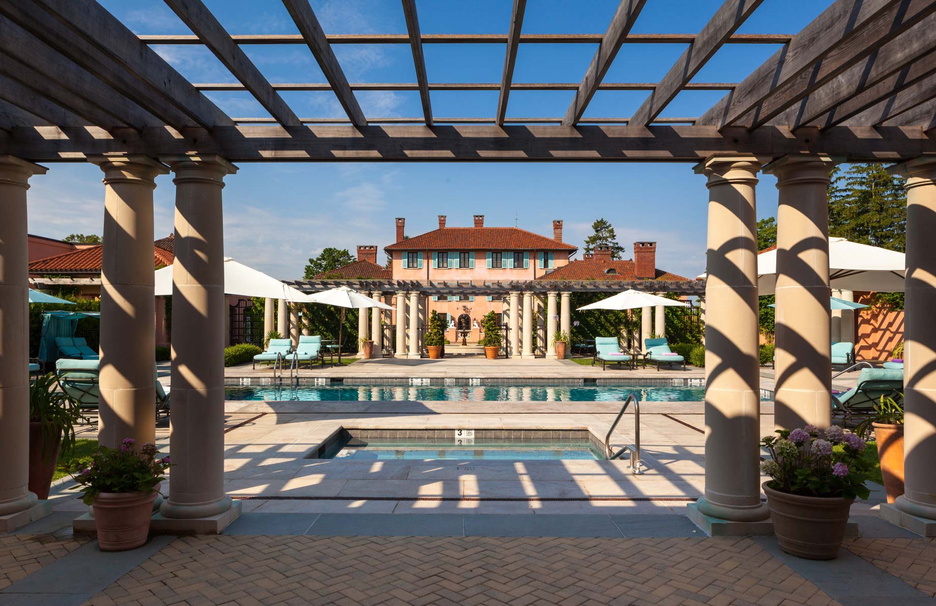Glenmere Mansion Pool
