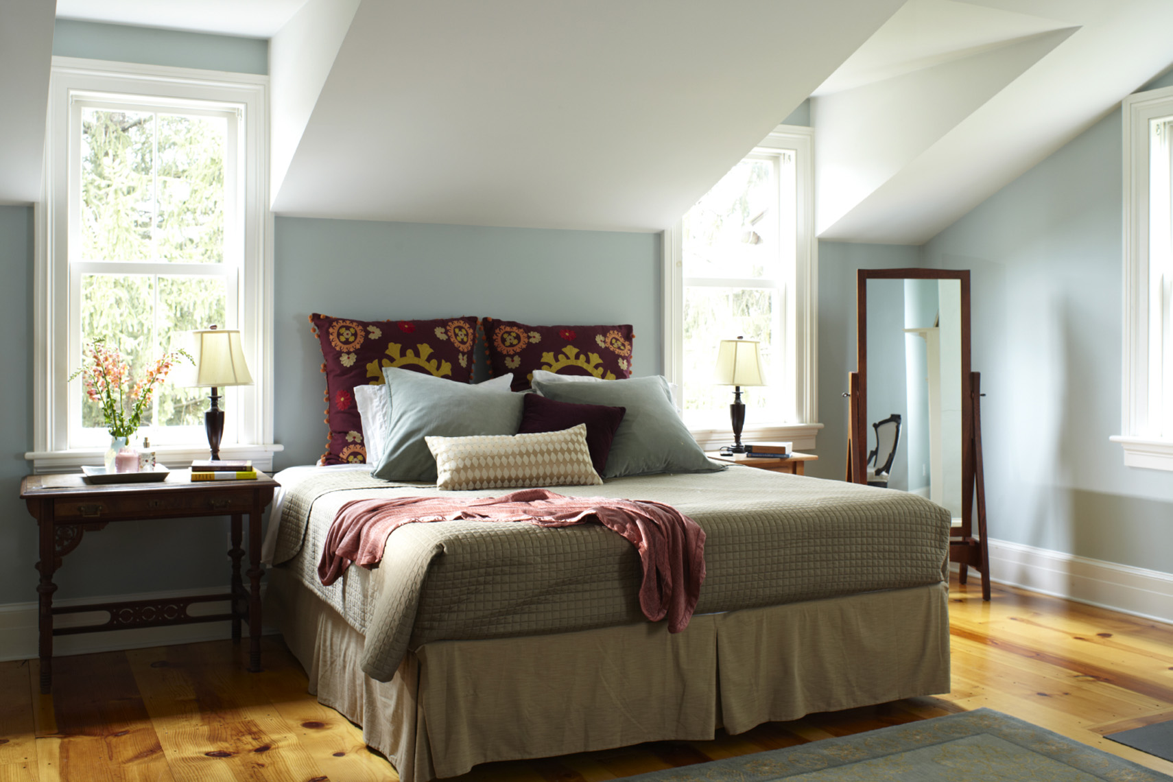 Warwick Valley Farmhouse Master Bedroom