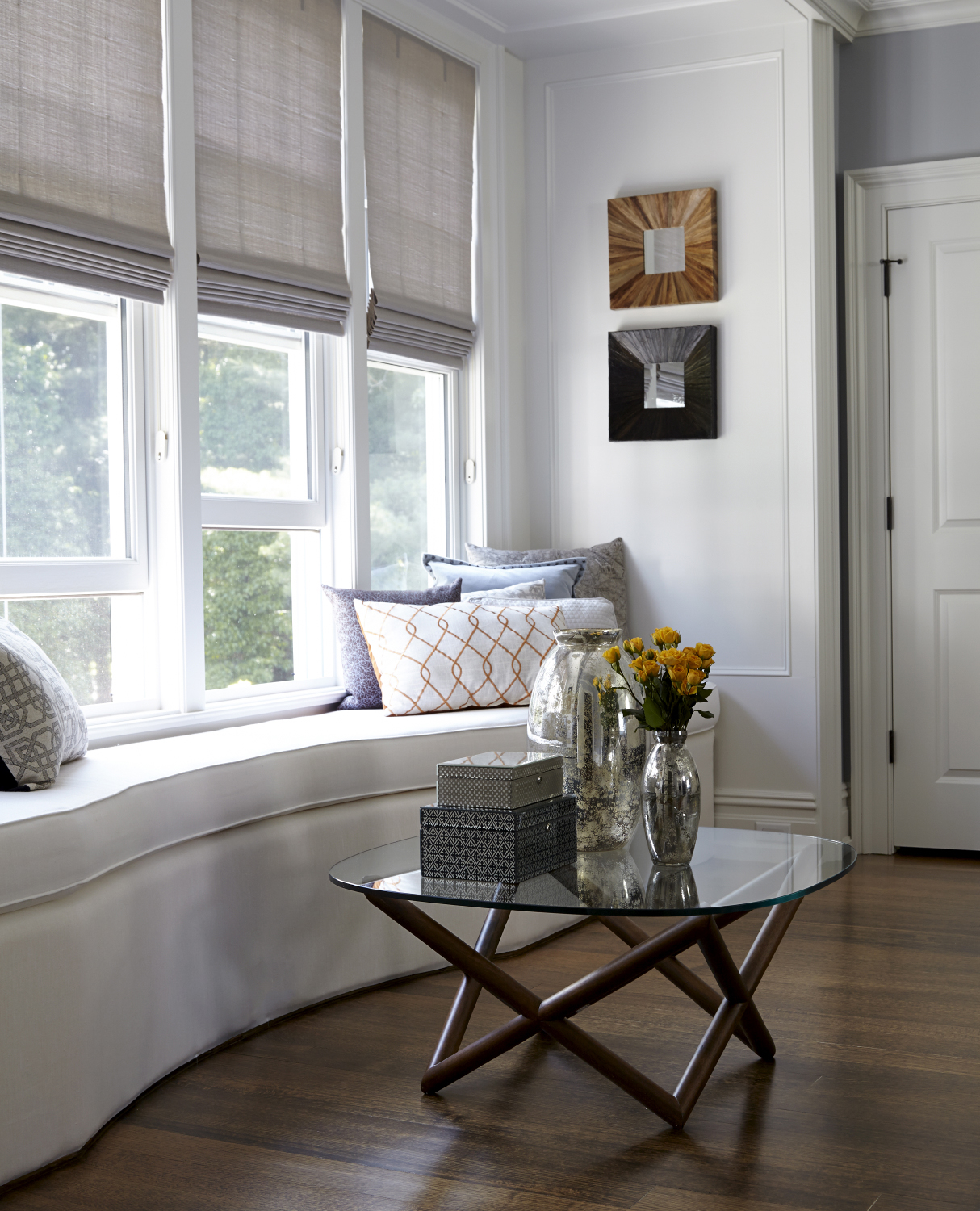 New York Suburbs - Master Bedroom Window Seat
