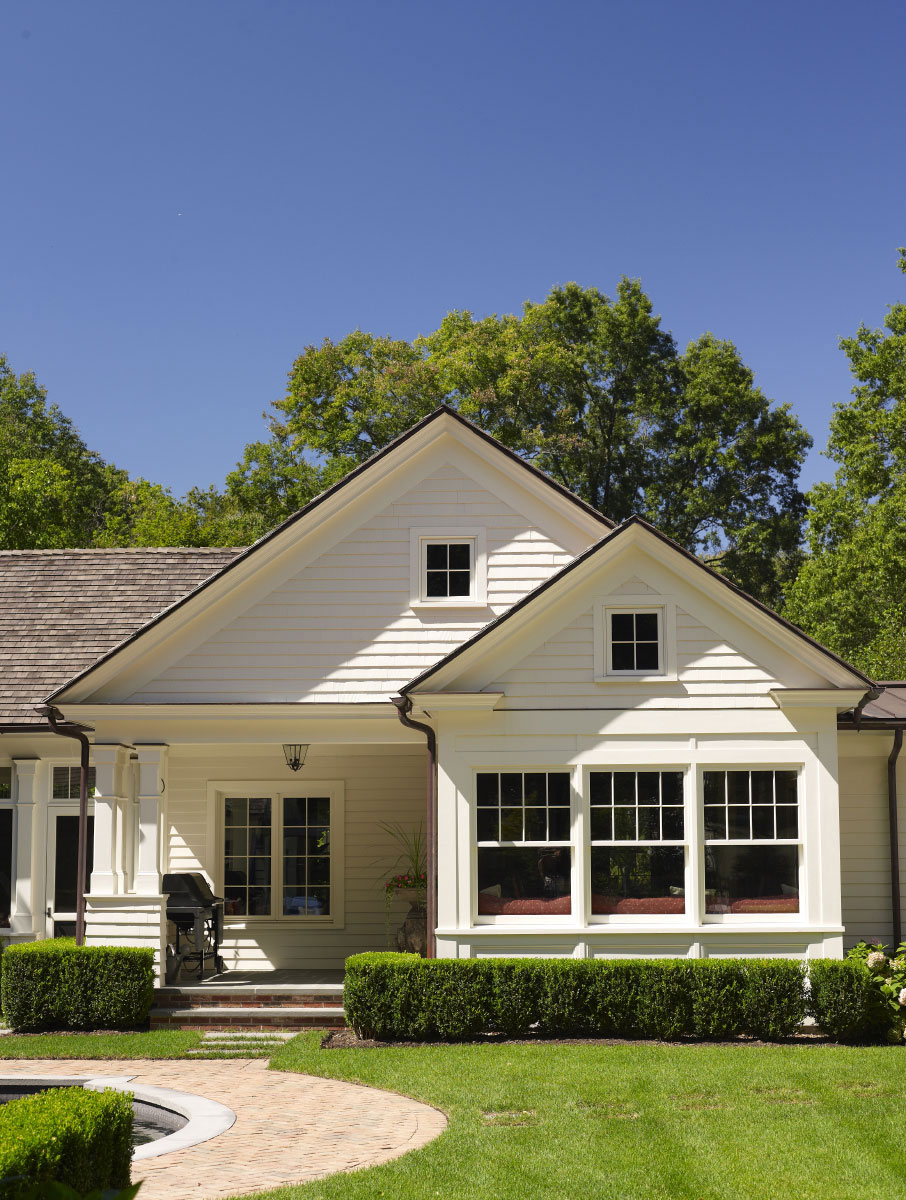 New England Residence Rear Porch