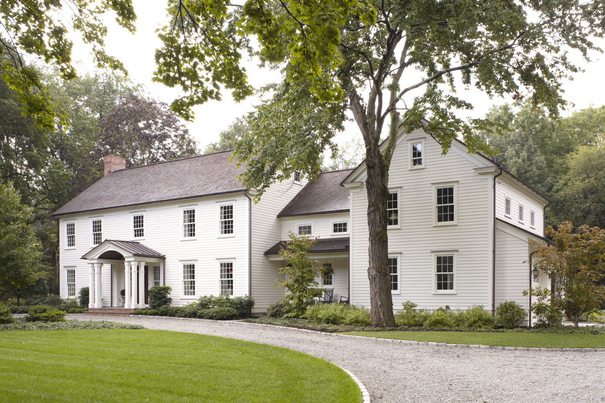 New England Residence - Front / Garage